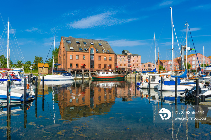 Hafen in Orth auf Fehmarn