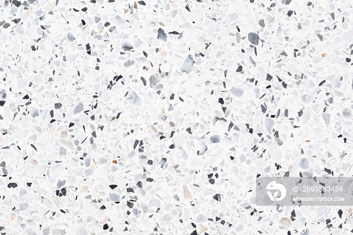 Terrazzo floor seamless pattern. Consist of marble, stone, concrete and polished smooth to produce t