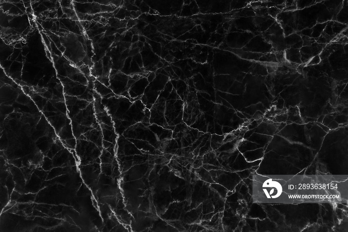 Black marble texture with natural pattern for background.