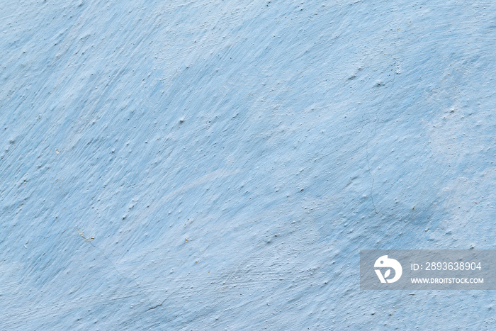 浅蓝色的老土坯粉刷墙，复古的背景，细致的纹理