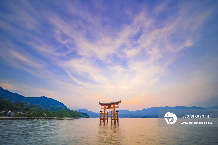 広島 宮島の風景