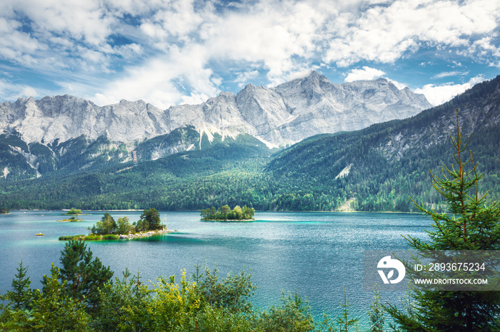 Eibsee Zugspitze