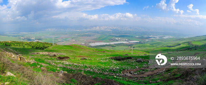 View of the Jordan valley