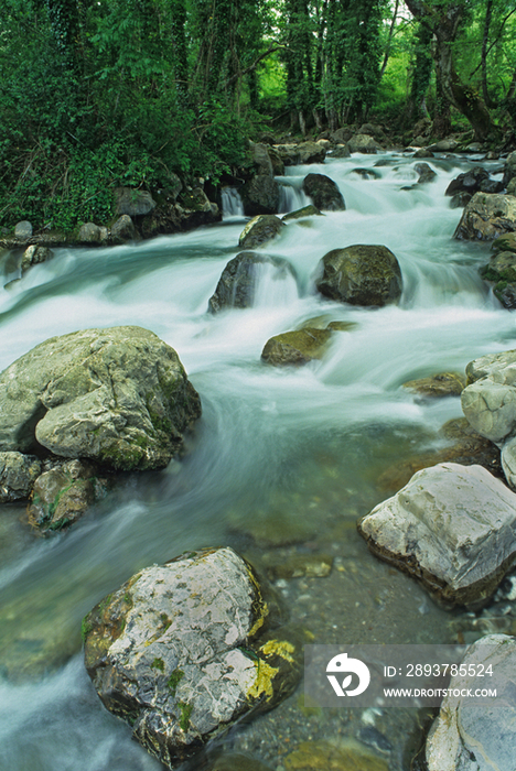 Italy, Basilicata, river Noce