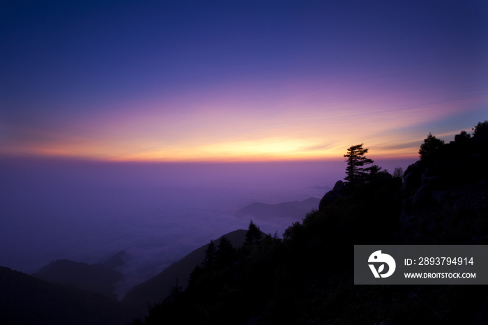 雾灵山风景