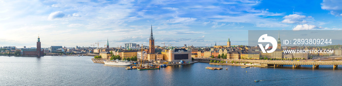 瑞典斯德哥尔摩全景图