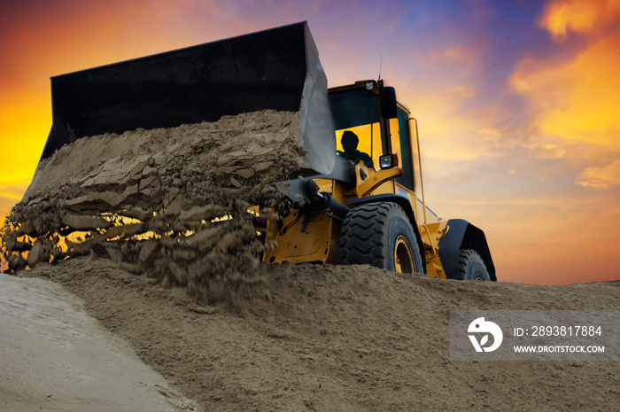 Bulldozer at work