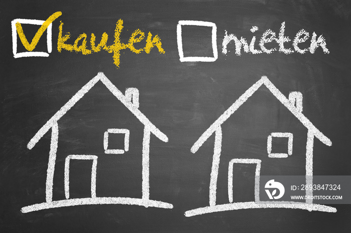 Haus kaufen oder mieten