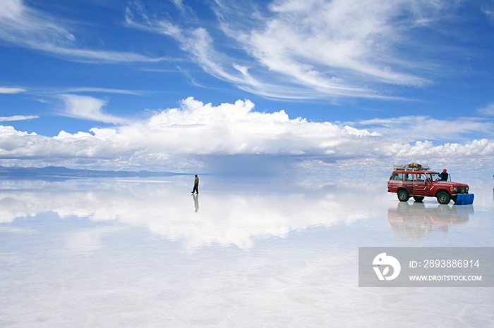 玻利维亚盐滩的冒险