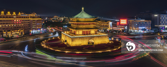 西安鼓楼夜景