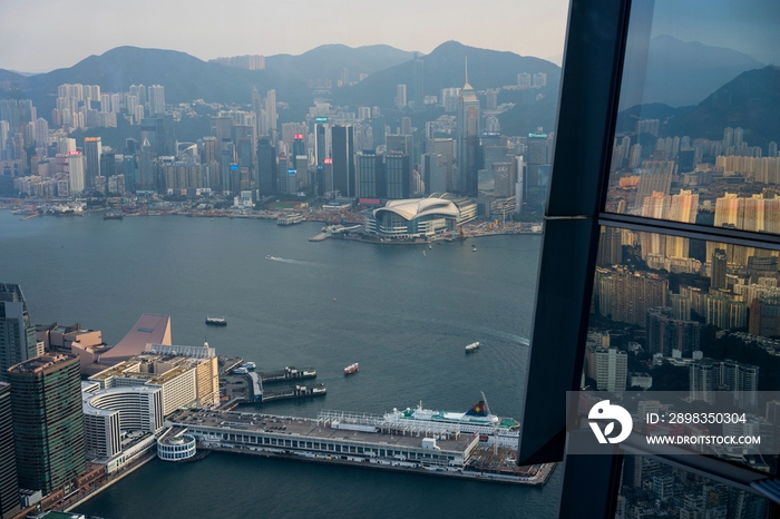 高视角看香港城市景观