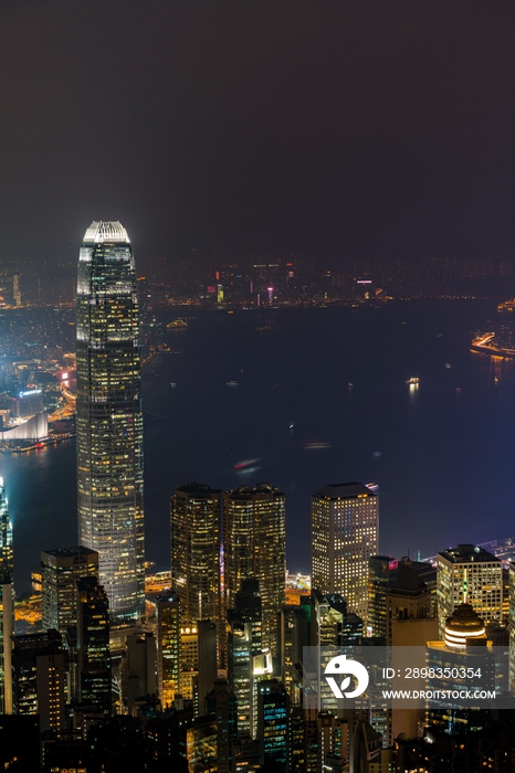 高视角看香港城市景观