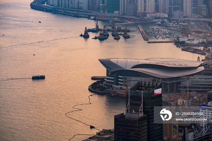 高视角看香港城市景观