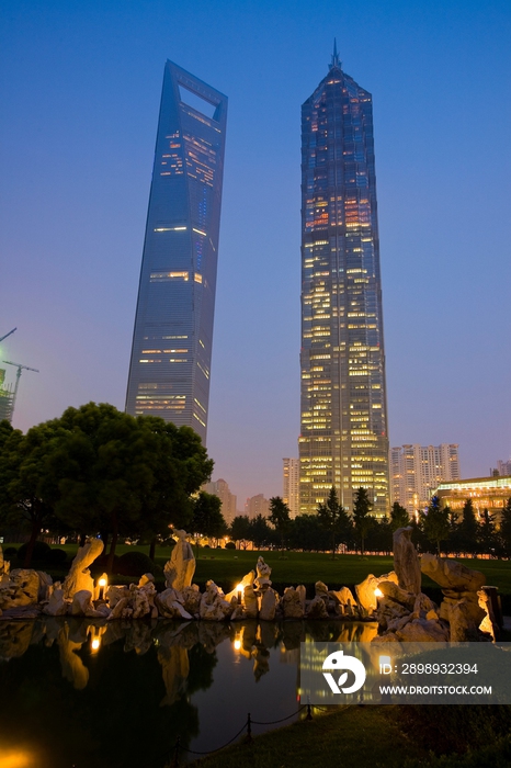 上海,浦东,金融中心,陆家嘴绿地