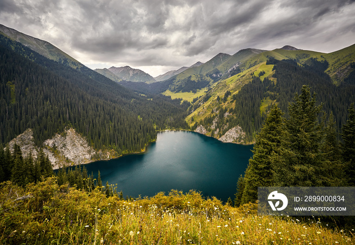 Kolsai Lake in Kazakhstan