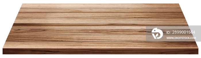 Empty wood table. Can used for display or montage your products. Wood plank in perspective.