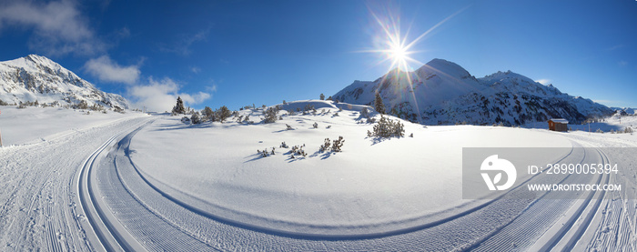 Winterzauber in Obertauern im Salzburger Land