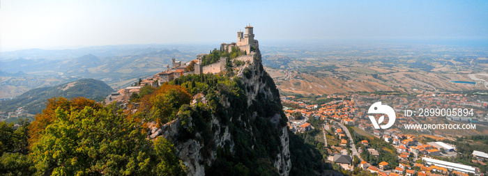 Panorama of the Republic of San Marino