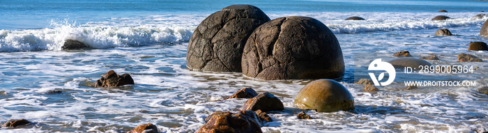 Moeraki Boulders Otago Coast NZ