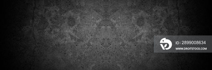 Old wall texture cement dark black gray  background abstract grey color design are light with white gradient background.