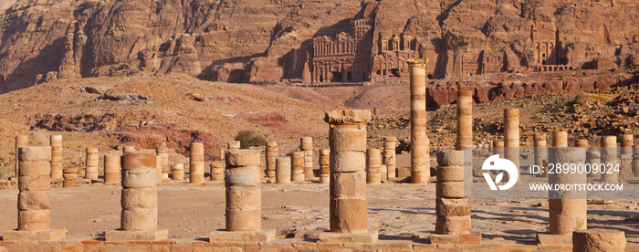 Templo Griego, Petra, Jordania, Oriente Medio