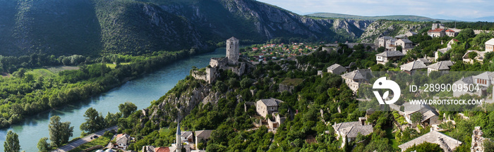 Počitelj panorama, Bosnia and Herzegovina