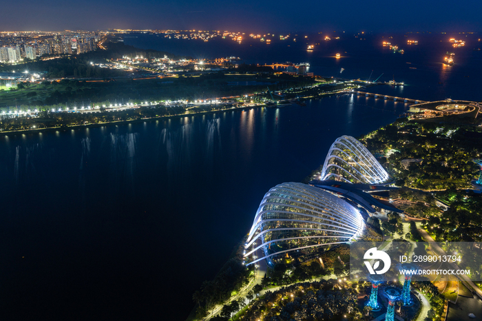 新加坡城市夜景