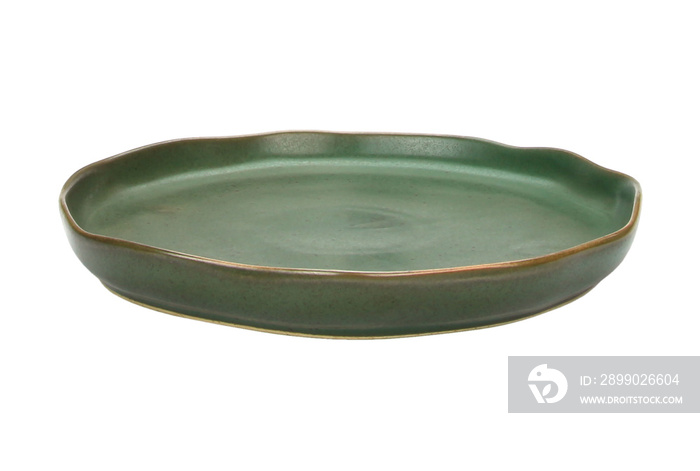 Empty porcelain, Ceramic plate on transparent background png file