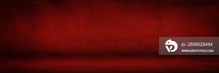 dark red cement texture background and studio room for show products