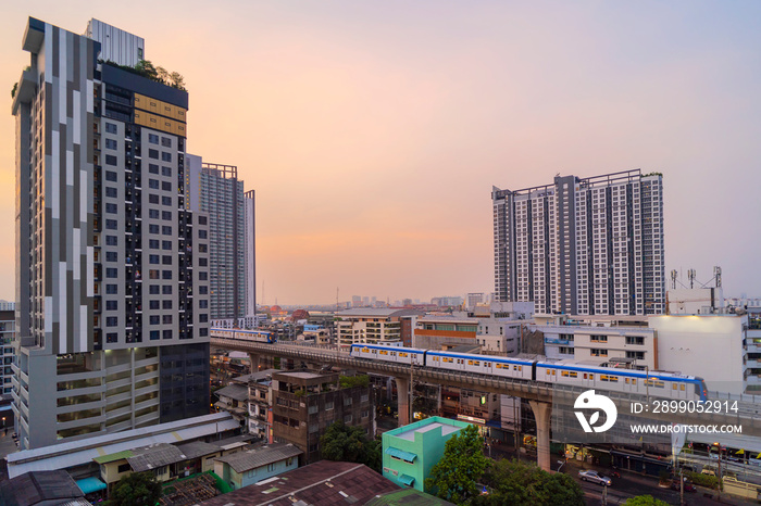 buildings and condominium in Bangkok