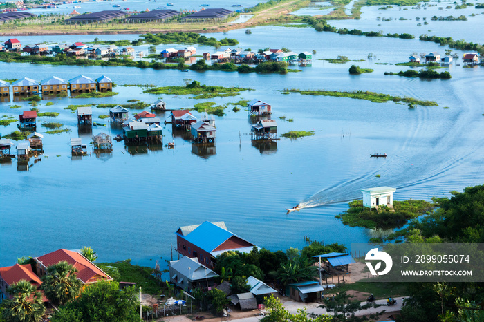 Floating Village at Tonle Sap