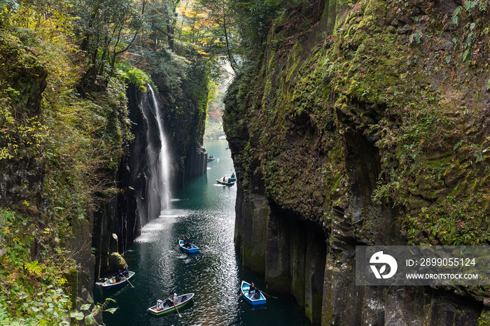 Takachiho Gorge in Japan