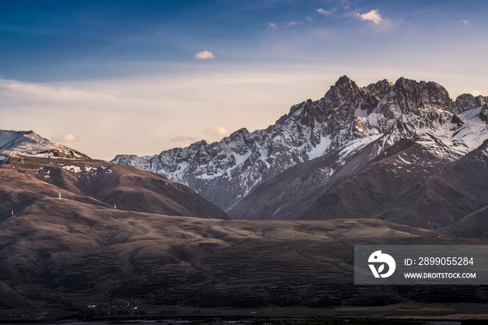 Yala Mountain one of the most popular mountain treks in the Sichuan region, China