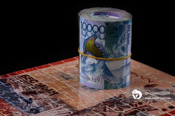 Kazakh currency - tenge and puzzles