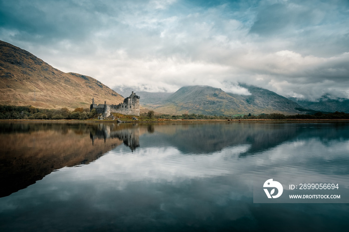 Kilchurn Castle on Loch Awe in Scotland