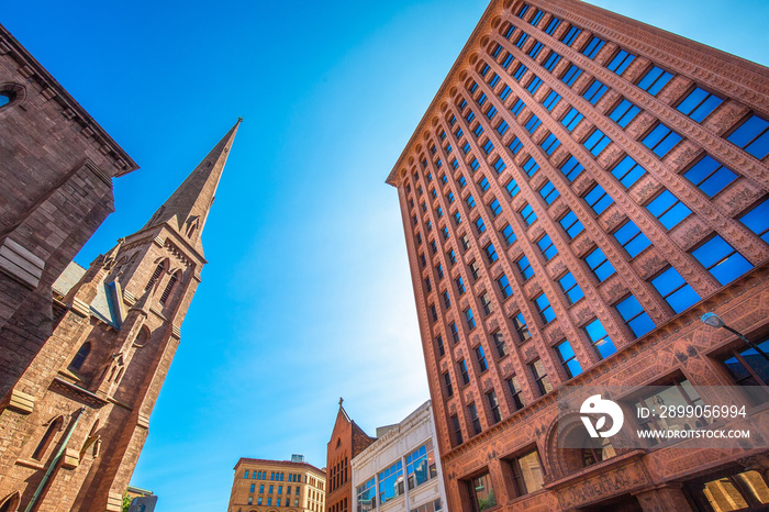 Prudential Guaranty Building in Buffalo downtown