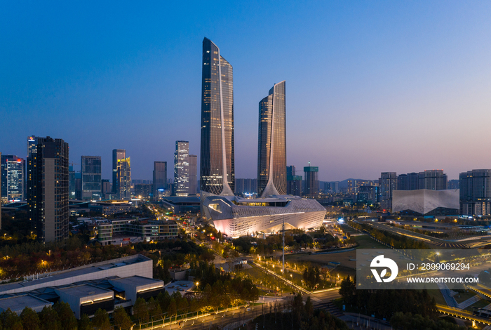 南京城市夜景