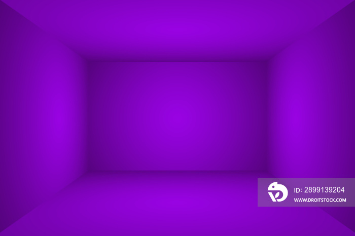 Studio Background Concept - abstract empty light gradient purple studio room background for product.