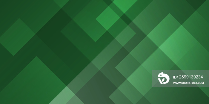 abstract green background square shapes in transparent design