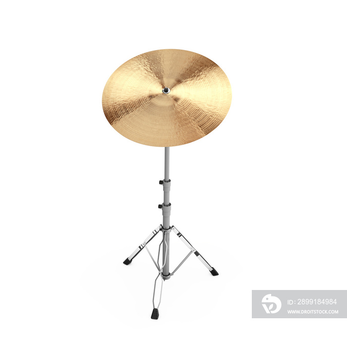 乐器Cymbal.3d渲染