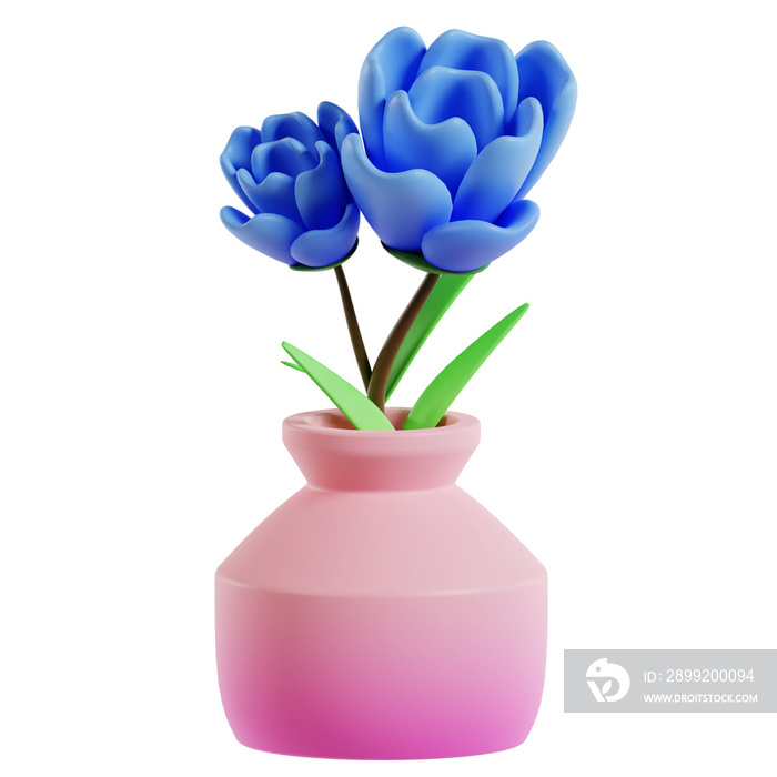 3D Flower Icon