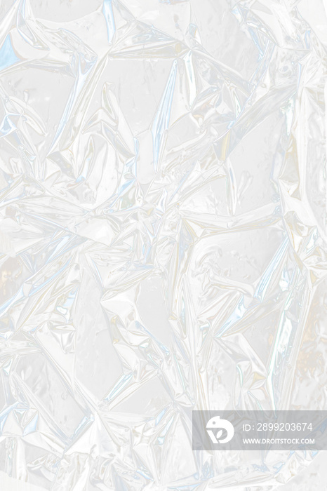 abstract crumpled aluminum texture