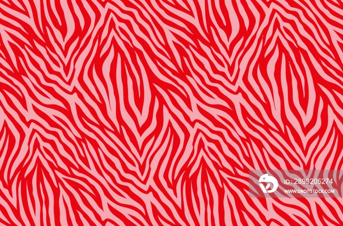 animal print. Zebra ornament. Seamless pattern