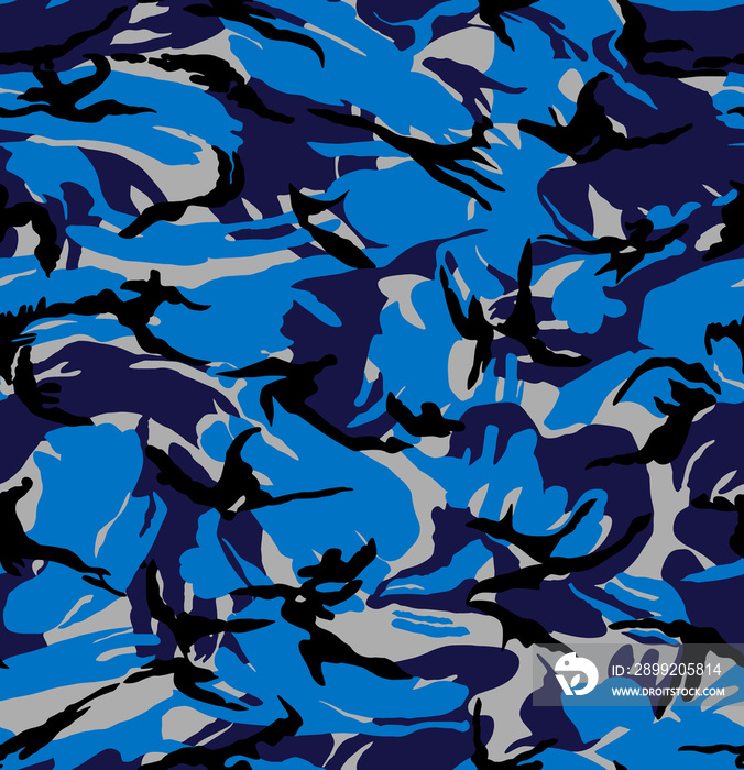 Seamless camouflage pattern, modern camouflage print.