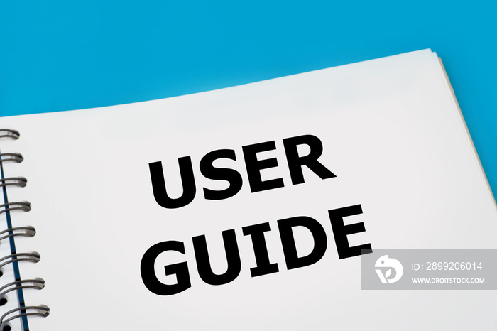 user guide book or instruction book