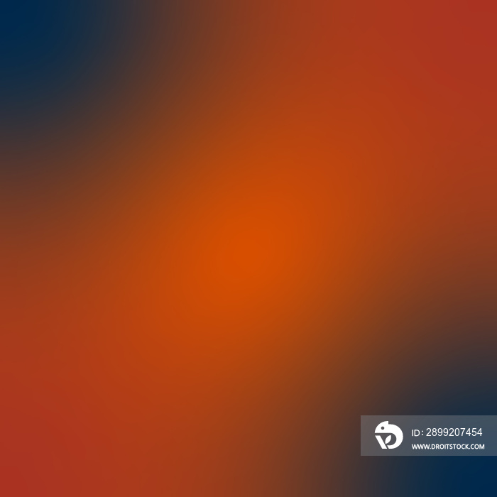 square russet red - burnt orange - navy blue gradient background