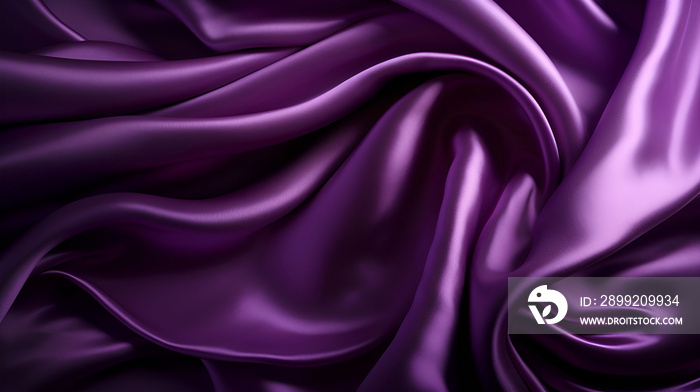 Abstract purple silk fabric background