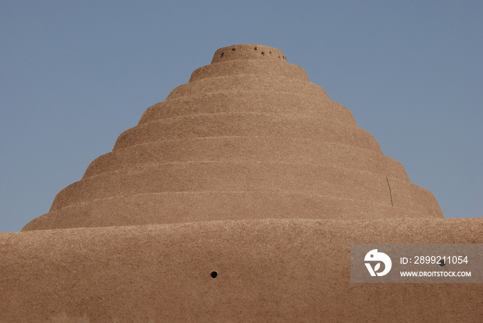 Yakhchal, an ancient Persian cooling device from Kerman, Iran