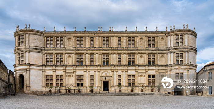 The Grignan Chateau, Department Drome, Rhone-Alpes in France