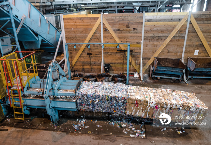 usine de recyclage